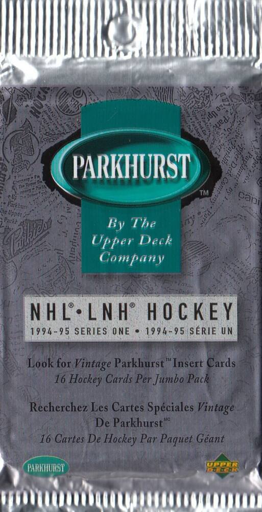 1994-95 Parkhurst Series 1 Hockey JUMBO Balíček